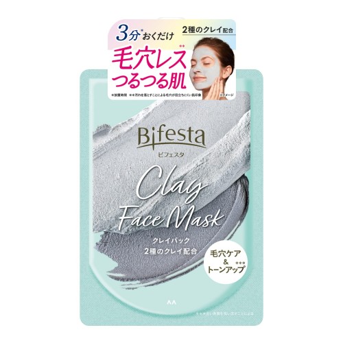 Mandom 曼丹 Bifesta 黑炭矿物泥毛孔清洁涂抹面膜 150g
